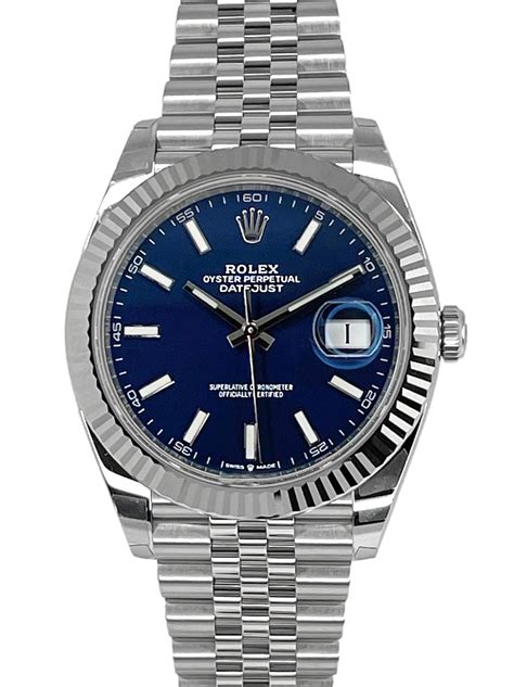 rolex datejust 41 light blue|Rolex Datejust 41 specifications.